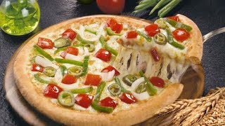 Make Delicious Pizza in grilled microwave oven
