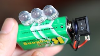 3 ideas sorprendentes - batería de 9V