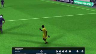 FIFA10 Силовой прием против Леннона