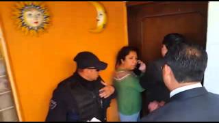 EMBARGO CON FUERZA PUBLICA CD. NEZAHUALCÓYOTL. COL. LA ESPERANZA
