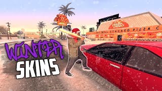 СБОРКА ЗИМНИХ СКИНОВ ДЛЯ ГЕТТО - GTA SAMP!