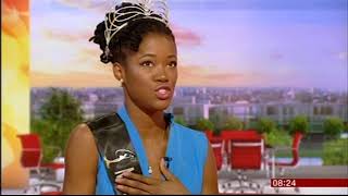 Dee-Ann Kentish Rogers representing Miss Universe for Great Britain