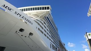 MSC Splendida Yacht Club Parte 3 - Salvador