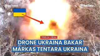 Drone Kamikaze VT-40 Andalan Rusia Ratakan Posisi Infanteri Ukraina