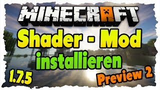 1.7.10 SEUS Shader-Mod Preview 2 installieren - Tutorial (SEUS Preview 2|GLSL)