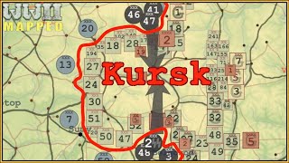 Eastern Front of WWII animated: 1943/44