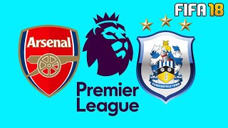ARSENAL VS HUDDERSFIELD FIFA 18 PREMIER LEAGUE PREDICTS