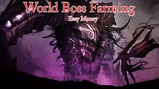 Black Desert World Boss Farming for easy money and more!