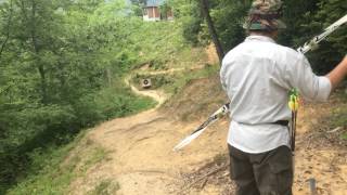 フィールドアーチェリー ベアボウ その5 Field Archery barebow
