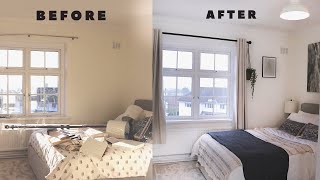 OUR BEDROOM TRANSFORMATION | BEFORE AND AFTER | James and Carys