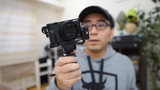 一番のお気に入りコンデジRX100M7にリグ装着！最強Vlog装備をひっそり作ってみる。