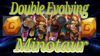 Castle Clash Double Evolving Minotaur - DEVO Mino