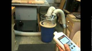 Dust Extraction solution using a "Thien Separator" cyclone