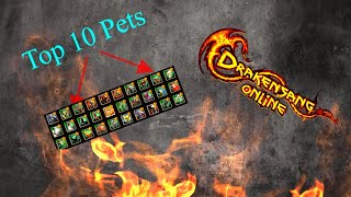 ?Drakensang Online?Top 10 Pets?Full Upgraded? Most useful
