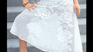 АЖУРНАЯ ЮБКА КРЮЧКОМ - 2019 / Openwork SKIRT HOOK / Perforierte SKIRT HOOK