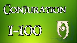 The Elder Scrolls V: Skyrim - Fastest way to 100 Conjuration in Skyrim!