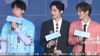 20191021 初戀那件小事發佈會 王博文cut（only Wang Bowen cut）-談劇中人物王一超