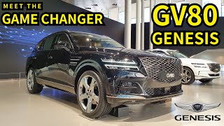 2020 Genesis GV80 Detailed Review on Interior & Exterior [English audio] The Game Changer