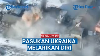 Krasnaya Gora Bakhmut Jatuh, Pasukan Ukraina Melarikan Diri Digempur Artileri dan Infantri Rusia
