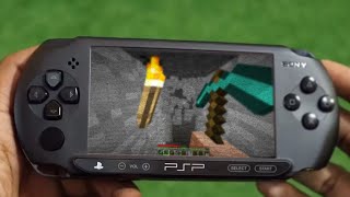 Майнкрафт на ПСП (psp) Бомж обзор