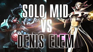 SOLO MID vs Denis Elem - СФ, Инвокер, Шторм