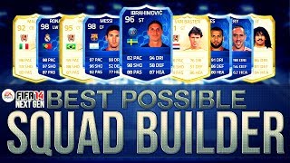 BEST POSSIBLE TEAM ON FIFA w/ Legends and TOTY Cards | FIFA Ultimate Team Squad Builder