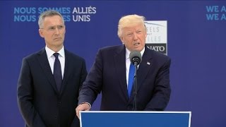 Trump's full speech at NATO 9/11 memorial