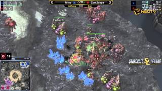 9月20日SL星际争霸战队联赛 LeiFeng VS Zoo