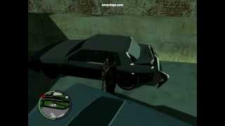 GTA San Andreas glitch. ghost car bravura