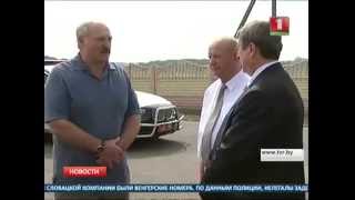 Александр Лукашенко посетил Каменецкий район