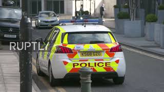UK: Ex-footballer Ryan Giggs arrives at court for domestic violence pre-trial