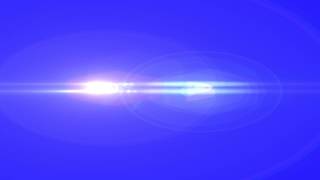 cinematic light effect in blue screen free stock footage