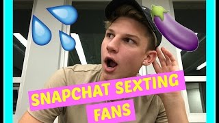 OPENING FANS SNAPCHATS | Conner Bobay