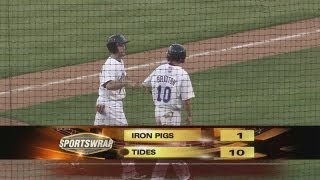 Norfolk Tides Rout Lehigh Valley, 10-1