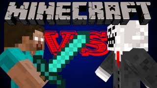 Troll vs Herobrine - Minecraft