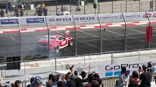 Formula Drift Long Beach crash