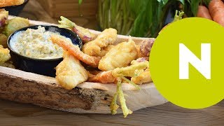 A legfinomabb panírféle, a japán tempura - Lakatos Márk mindent palacsintatésztába forgatott