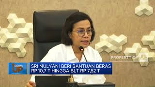 Genjot Ekonomi, Sri Mulyani Sebar Bantuan Beras Rp 10,7 Triliun