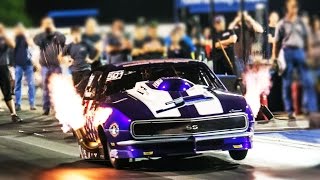 Purple Gorilla = Lots of flames - Camaro v8 15.0 + 2.000HP de nitro = MUITO FOGO