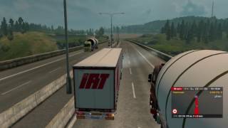 ETS 2. VOLVO FH 16 750 4x2 2016. Германия-Италия. Серпантин в Италии.
