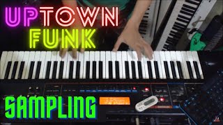Uptown Funk -  Ableton Live sampler + Juno di combi (Keyboard Mac)