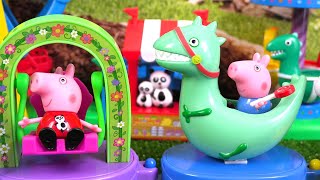 Peppa Pig Camping-Car Parc d’Attractions Histoire de Jouets