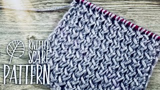 КРАСИВЫЙ ШАРФ СПИЦАМИ? ЛЕГКО и БЫСТРО! ? / Beautiful scarf knitting pattern