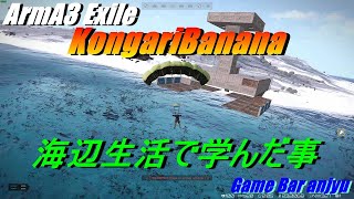 Arma3 Exile KongariBanana　海辺生活で学んだ事
