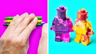 10 BRILLIANT NEW WAYS TO USE CRAYONS