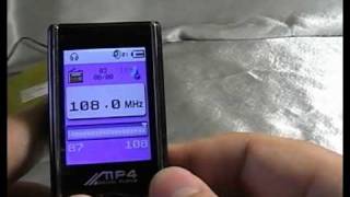 8GB SLIM 1.8"LCD MP3 MP4 VIDEO FM RADIO PLAYER B8