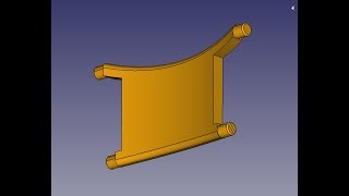 FreeCad Деталь соковыжималки для 3D принтера