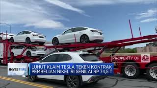 Luhut Klaim Tesla Teken Kontrak Pembelian Nikel RI Senilai Rp 74,5 T