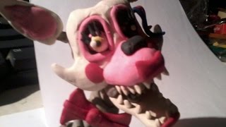 Escultura de Mangle/ five nights at freddy´s 2/sculpture mangle/ en plastilina