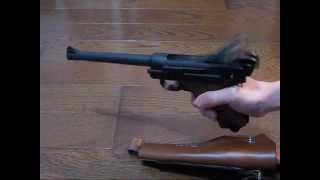 タナカ製　ルガーＰ０８　試射